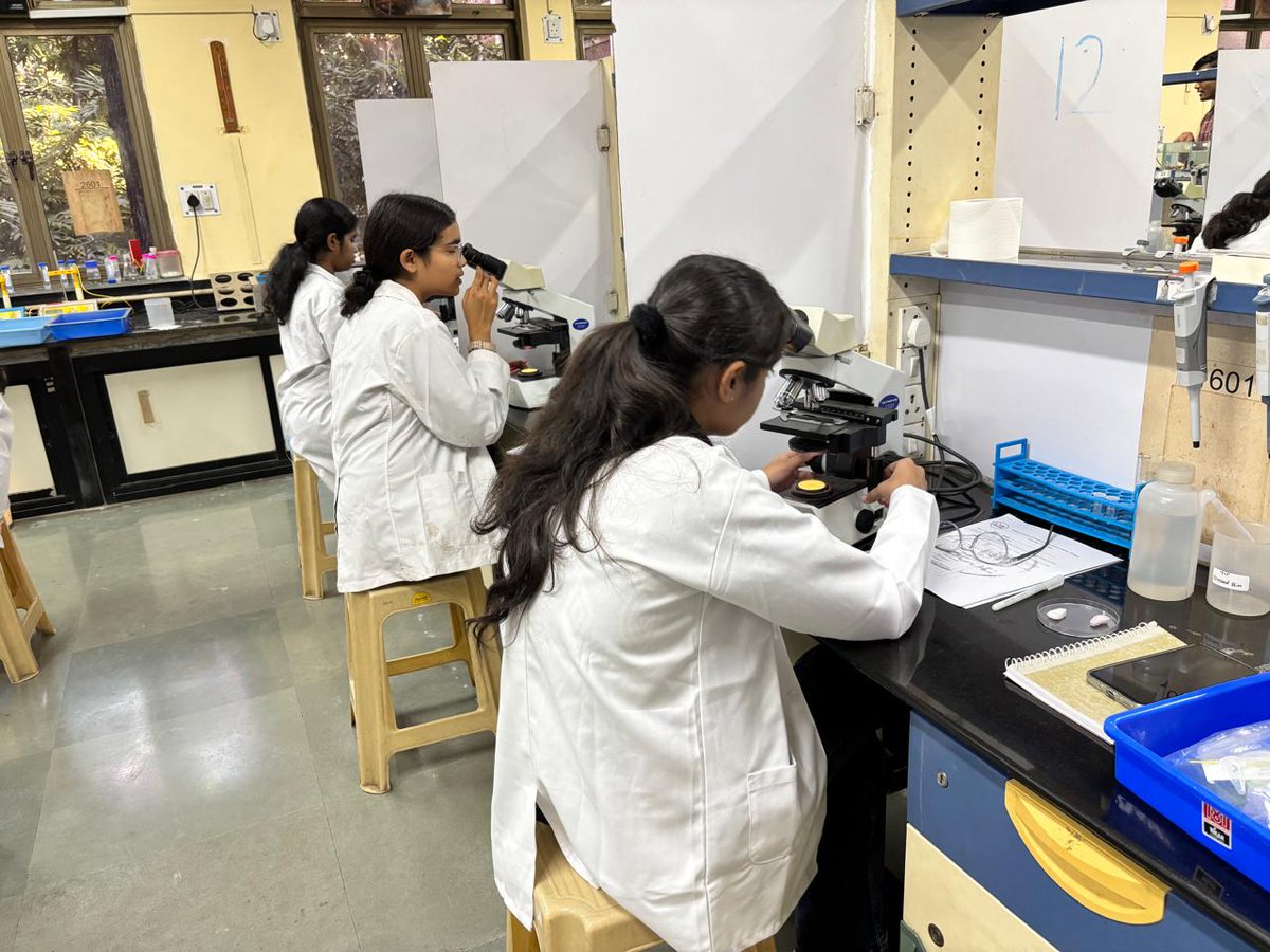HBCSE_TIFR's tweet image. 🧬 🧪NIUS Biology 21.0 Camp commenced on 11th November!
A total of 46 students from across the country are participating in this eight-day camp, featuring engaging lectures and experimental sessions.🧪🧬

#NIUS #hbcse #tifr#biology21.0#scienceforall #STEMEducation