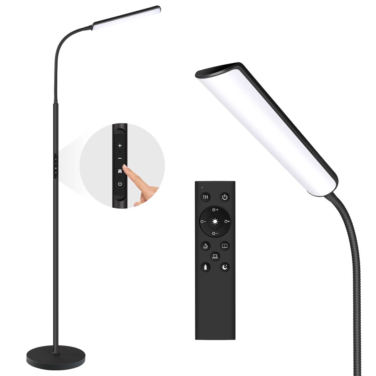 HomeDesignStuff's tweet image. Dimunt LED Floor Lamp, Bright 15W Floor Lamps for Living Room with 1H Timer, Stepless Adjustable 3000K-6000K Colors &amp;amp; Brightness Standing Lamp with Remote &amp;amp; Touch Control Reading Floor Lamps

 Rating ⭐ : 4.6
 Check Amazon price &amp;gt;&amp;gt; 🔗 : amzn.to/3HNX0Tk