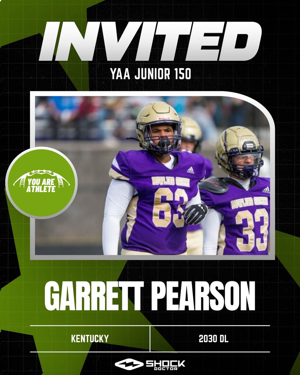 Thanks <a href="/youareathlete/">You Are Athlete</a> for the invite. I can’t wait to compete. <a href="/jrhayes63/">Junior Hayes</a> <a href="/PurplesFootball/">BGHS Football</a> <a href="/PrepRedzoneKY/">Prep Redzone Kentucky</a> <a href="/WKURecruiting/">WKU Football Recruiting</a> <a href="/247recruiting/">247Sports Recruiting</a> <a href="/WKURecruiting/">WKU Football Recruiting</a> <a href="/KYFUTURESTARS/">Ricco Hughes</a>