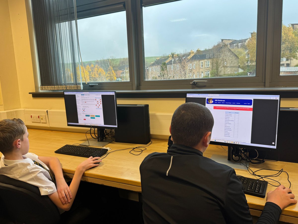 clydebankhigh's tweet image. This week our S1 and S2 Computing Science pupils are taking part in the UK Bebras Challenge, an international competition that promotes computational thinking and problem-solving! @bebrasuk  @CHS_BusComp