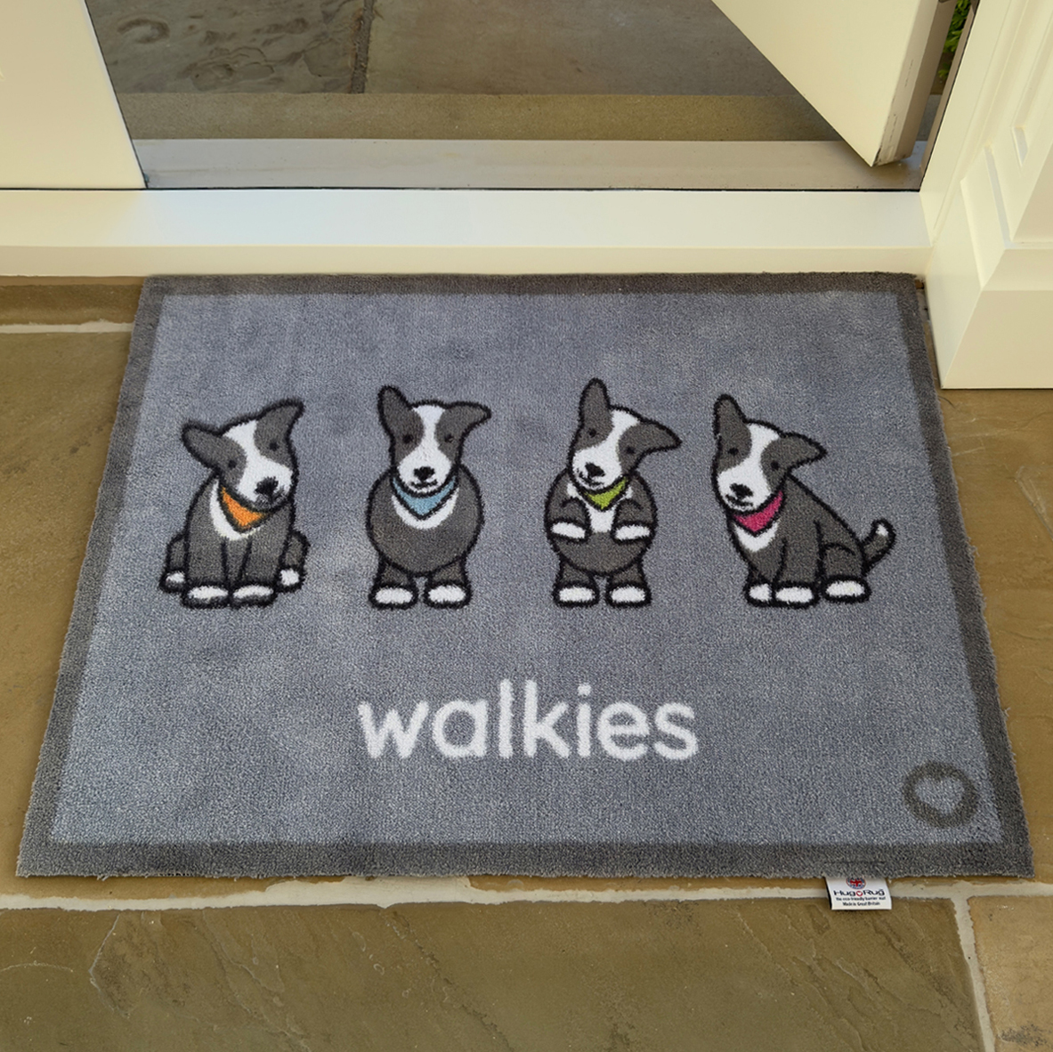 HerdyUK's tweet photo. Introducing the paw-some new addition to our Hug Rug collection!
New Walkies Hug Rug, Now available in a more compact size ๐พ
Paw-fect if youโre heading out for โwalkiesโ or welcoming guests.
New smaller size ๐ https://t.co/NmYxPekgbT
#HugRug #Walkies #Herdy #Doormat https://t.co/lOgRUUQpVe