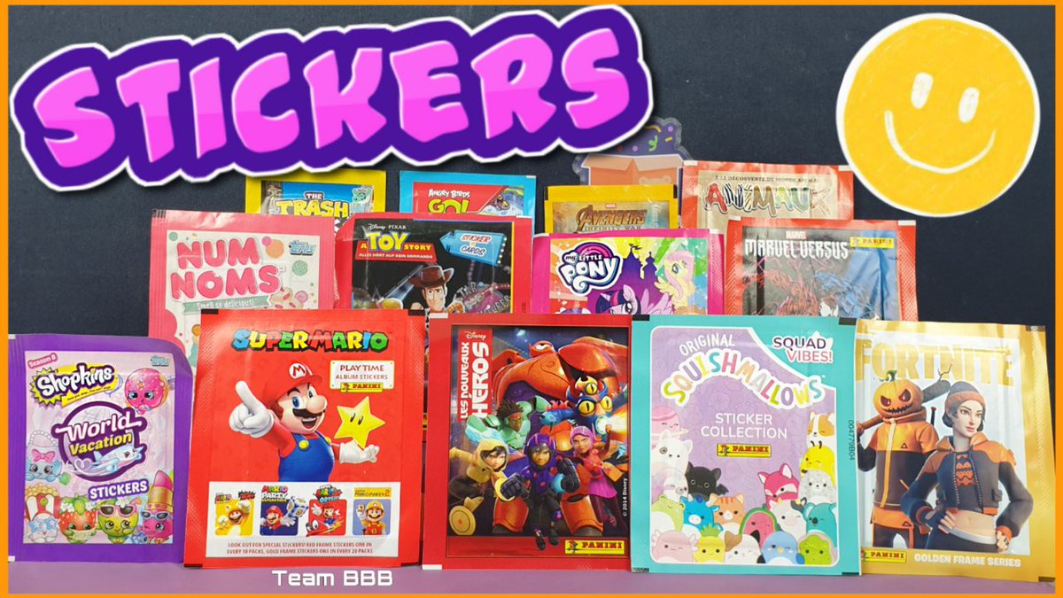 TeamBBB123's tweet image. STICKER OPENING!
youtu.be/uI-lwY5sf60

Today we are opening lots and lots of sticker packs

We have so many albums we need to finish so lets unbox lots of different packs to see if we can finish any of them today
#stickeropening #stickercollection #stickercollector