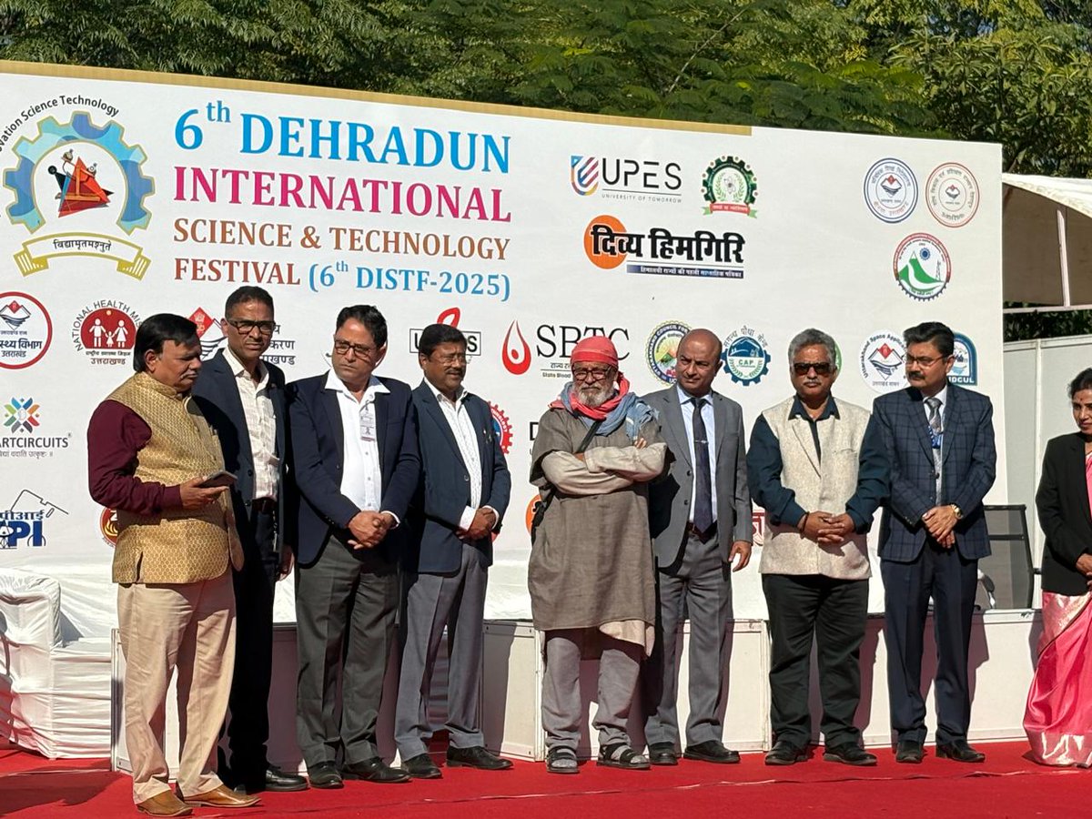 CSIRIIP's tweet image. CSIR-IIP participates in 6th Dehradun International Science and Technology Festival, scheduled from 12th to 14th November 2025 at UCOST, Vigyan Dham, Jhajra, Dehradun.
