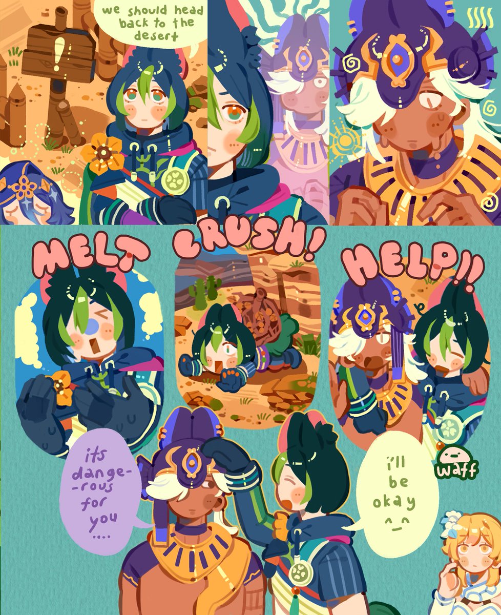 my sillies 

#cynonari #genshinimpact