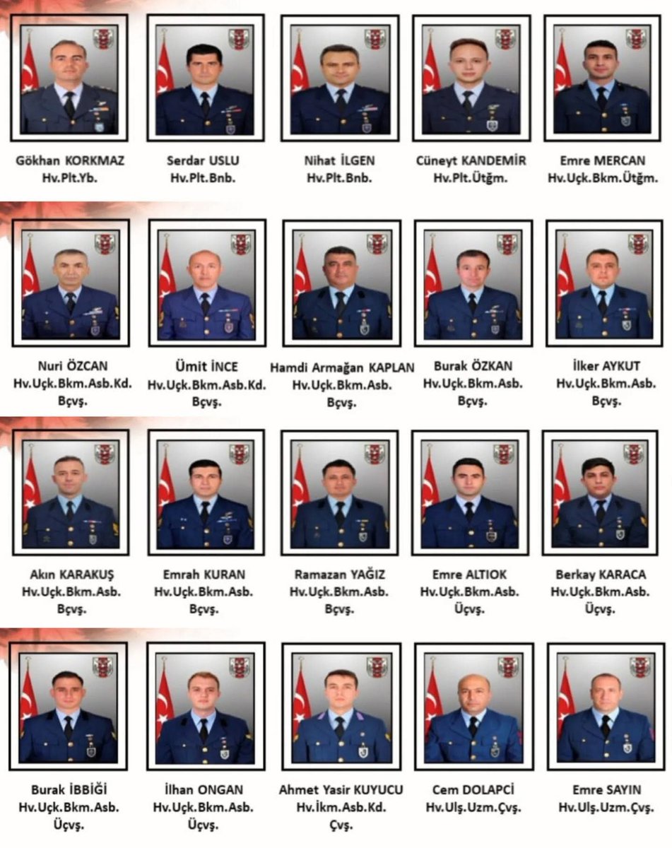 KAHRAMAN ŞEHİTLERİMİZE ALLAH'TAN RAHMET AİLELERİNE BAŞSAĞLIĞI DİLİYORUM 
ATEŞ DÜŞTÜĞÜ YERİ YAKIYOR ALLAH SABIRLAR VERSİN İNŞALLAH