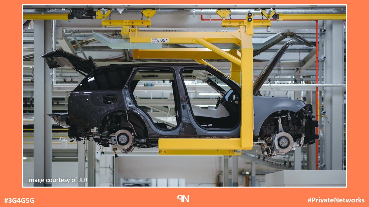 PrivNetTech's tweet photo. Private Networks Technology Blog: Ericsson’s Private 5G Powering JLR’s Smart Manufacturing Ambitions - https://t.co/73KqvrYfJs

#3G4G5G #PrivateNetworks #PrivateWireless #5G #Private5G #P5G #Industrial5G #Ericsson #JLR #Fujitsu #Industry40 #CarManufacturing https://t.co/BTGu4gSj0v