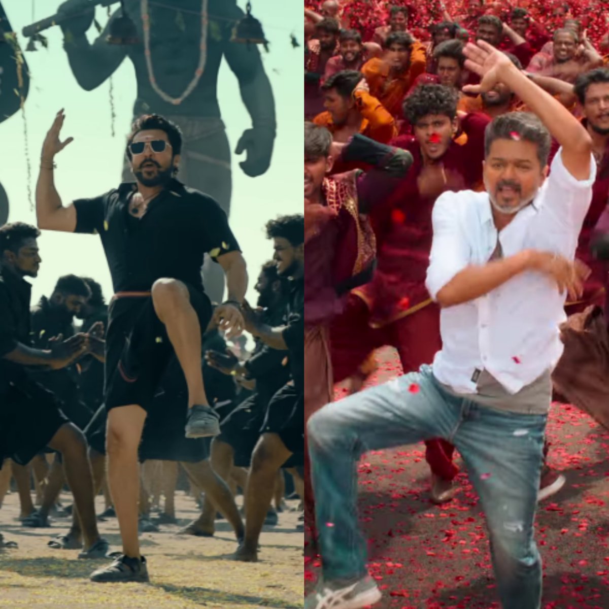 being the biggest admirer of vijay's dance and grace, i felt my man overshadowed him.