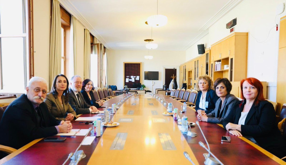 Sicil affı, 2026 bütçesi ve kamu emekçilerinin sorunları üzerine görüş alışverişinde bulunmak üzere KESK Eş Genel Başkanı Ayfer Koçak, Genel Sekreter Sevgi Yılmaz ve Eğitim, Örgütlenme ve Basın Yayın Sekreteri Sema Pınar’dan oluşan KESK heyeti, TBMM’de DEM Parti’yi ziyaret etti.