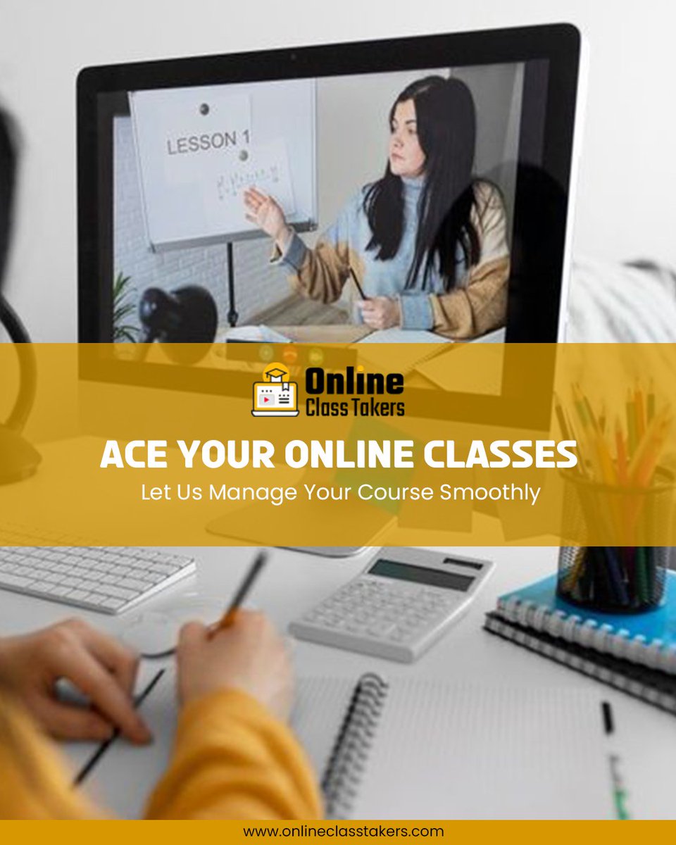 Class_Takers's tweet image. Ace Your Online Classes, Effortlessly. 💯 Let Experts Manage Your Coursework Smoothly While You Focus On Life Or Work.

Put Your Course On Autopilot Now: onlineclasstakers.com

#onlineclasses #academichelp #StressFreeStudy #OnlineCourses #fypシ #Trending #viral
#GlobalStudents