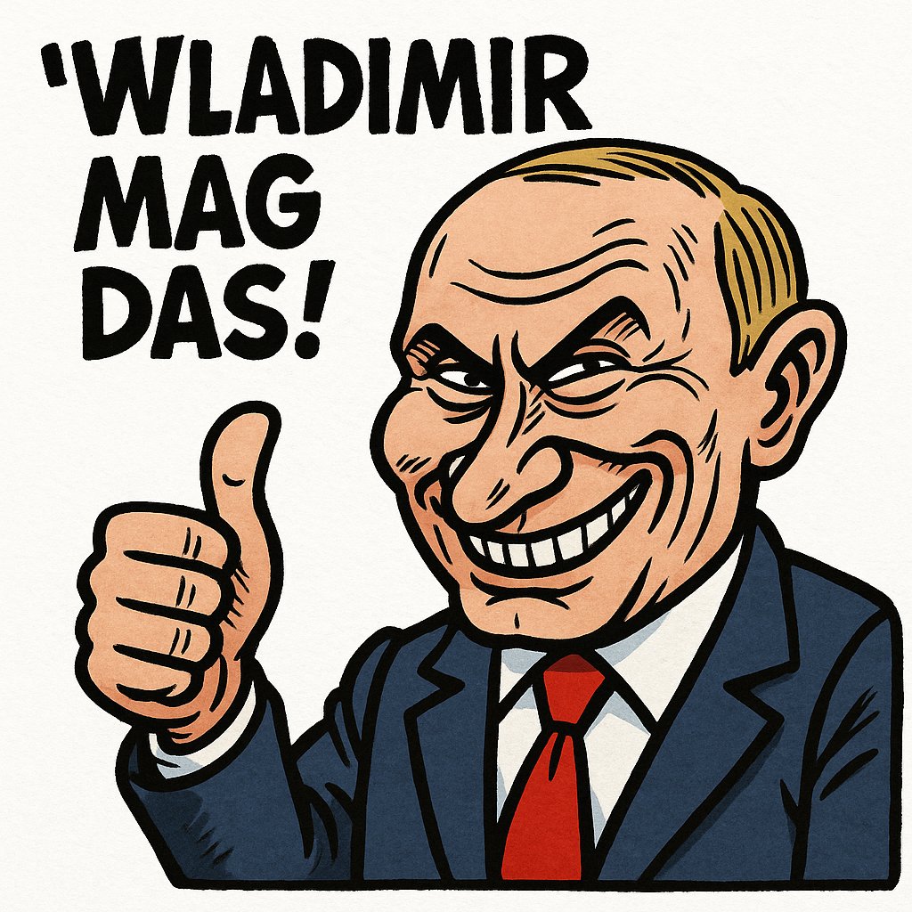 Mich hat <a href="/Tino_Chrupalla/">Tino Chrupalla</a> gestern bei <a href="/Markus__Lanz/">Markus Lanz</a> absolut überzeugt: #AfDVerbotjetzt. Das was er da von sich gegeben hat, ist #Landesverrat. Pure Verachtung unserer freiheitlich-demokratischen Grundordnung, statt dessen Unterwerfung unter Putins Großrussland-Fantasien.