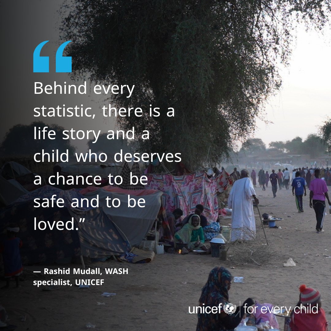 Each child’s story in #Sudan is a call to protect, to act, and to care.

#ForEveryChild, every right