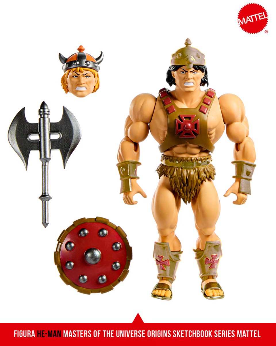 JaviMutante's tweet photo. ⚠️¡ATENCIÓN MUTANTADA! En breve tendremos al Hombre Más Poderoso Del Universo por la web.
Figura de He-Man versión #MarkTaylor dentro de la línea #Sketchbookseries. Está basado en los primeros artes ochenteros realizados por el artista Mark Taylor de este icónico personaje❤️ https://t.co/C01uOE238i