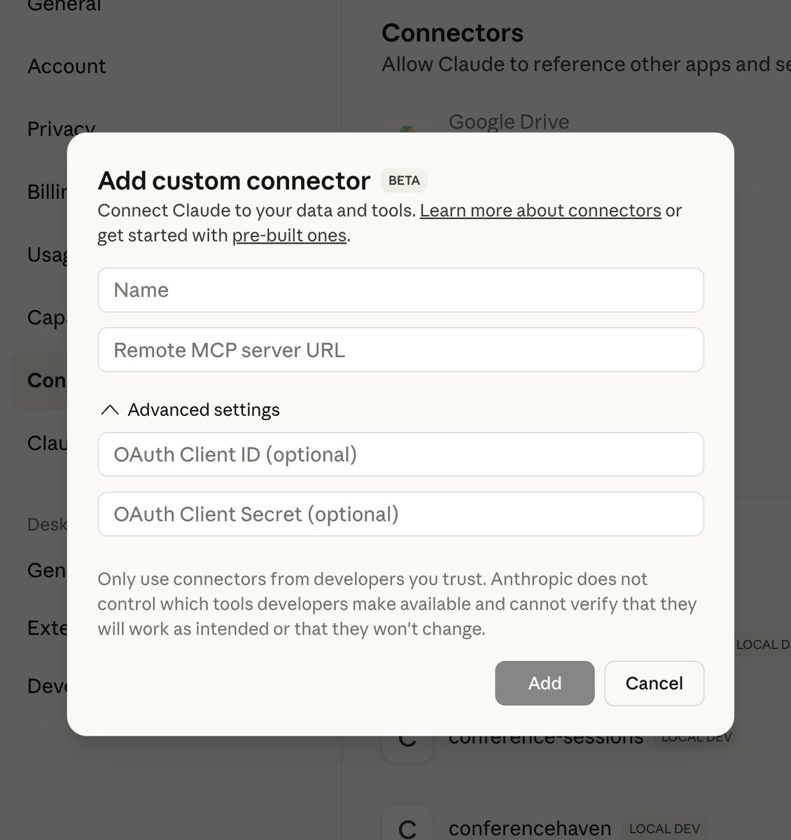 fabianwilliams's tweet image. Heading to #MSIgnite or #ESPC?  You wan to find the right #Sessions &amp;amp; right #Speakers using this #MCP tool 🎉 Connect  #ConferenceHaven to #ChatGPT, #Claude, or #Copilot Studio in &amp;lt;60 seconds. No command line, just drop in the link or easy setup mcp.json👉 go.fabswill.com/ch-allsetupgui…