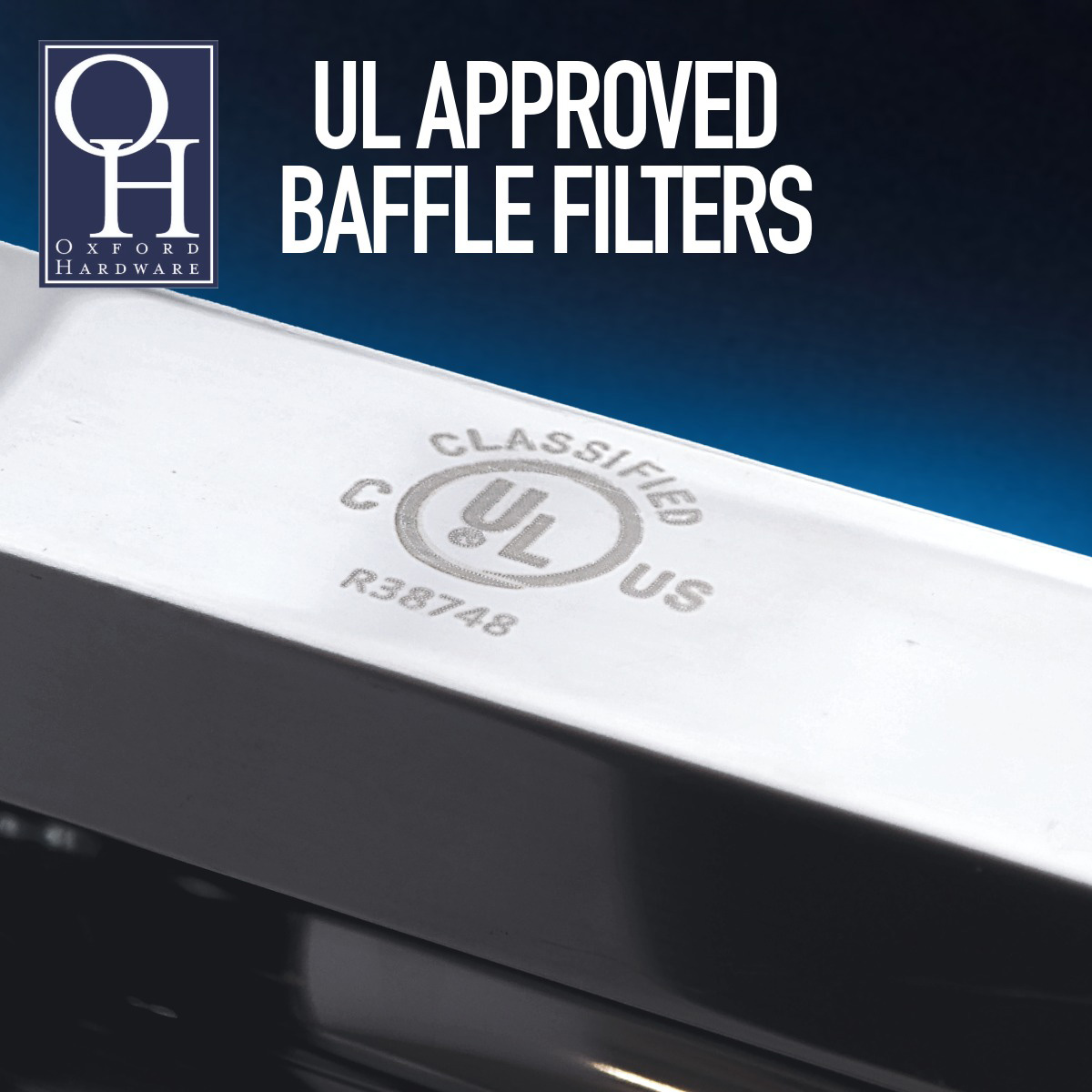 Safety. Quality. Performance.

Check out our UL Approved Baffle Filters – the premium choice for commercial kitchens.

🌐 oxfordhardware.co.uk/products/premi…
📞 01295 680068
📧 sales@oxfordhardware.co.uk