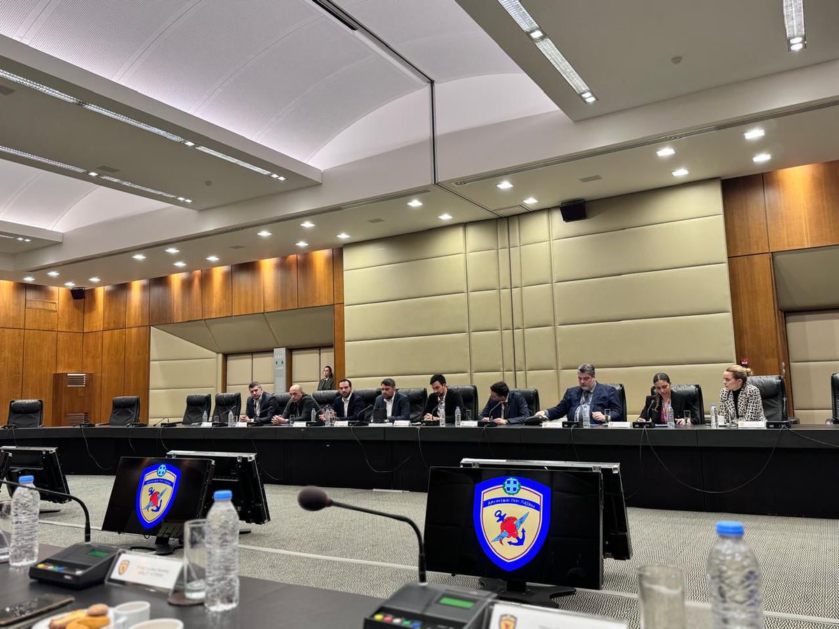 Raymetrics's tweet image. @Raymetrics  at the Hellenic Ministry of National Defence
Raymetrics CEO Nikos Kontos participated in a meeting with Minister Nikos Dendias and representatives of Greek defence-tech startups.
He presented the company’s strategic innovations
#Innovation #DualUseTech #LiDAR