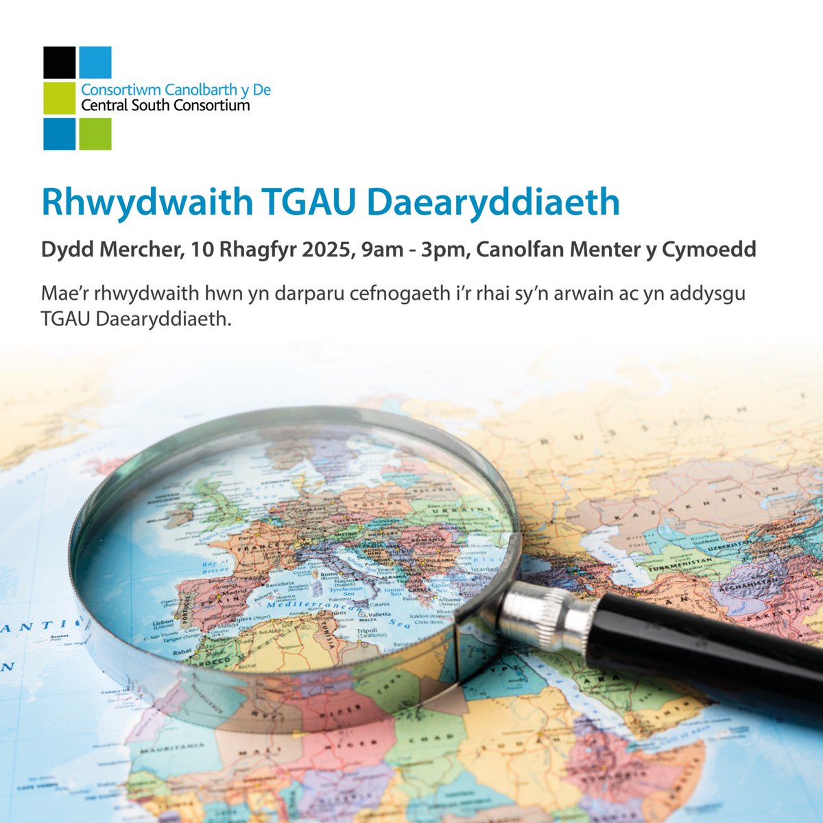 CSC_PLSupport's tweet image. Bydd y rhwydwaith TGAU Daearyddiaeth nesaf yn digwydd ar 10 Rhagfyr 2025. Byddwn yn rhannu dulliau o addysgu asesiadau di-arholiad ac yn cydweithio i wneud adnoddau. 

Dewch â dyfeisiau!   

Archebwch yma: ow.ly/mfkX50XqnRT