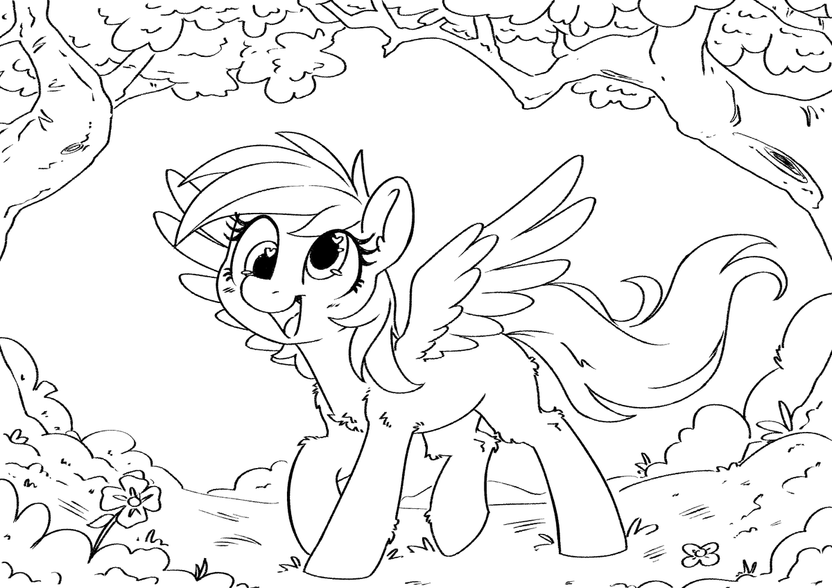 Derpy deserves more love from me. ❤️💛💙 

(WIP)

#mlp #mlpfim #mlpfanart #mlpart #mlptwt #mlpg4 #derpy #derpyhooves