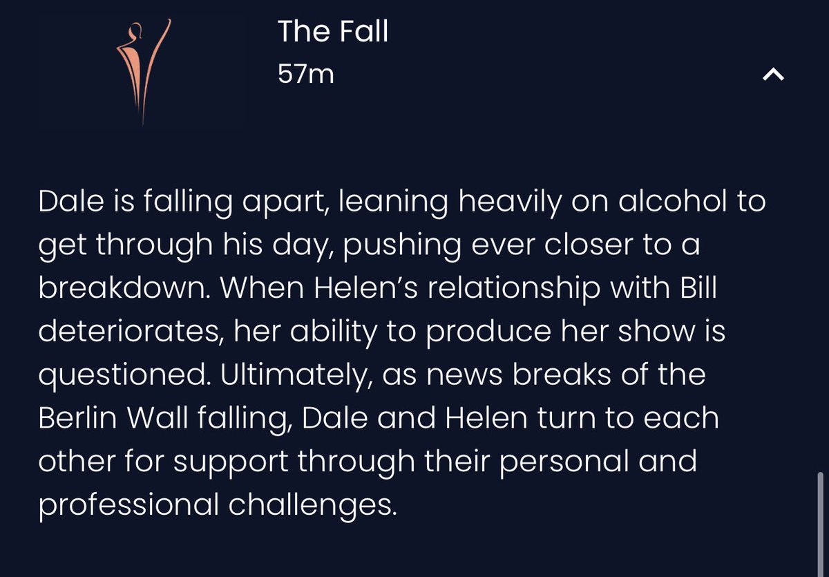 #TheNewsreader season 3 is up for nomination for the 2026 #AACTA awards for Best Drama Series! The two episodes put up for consideration are episode 3 and episode 6.