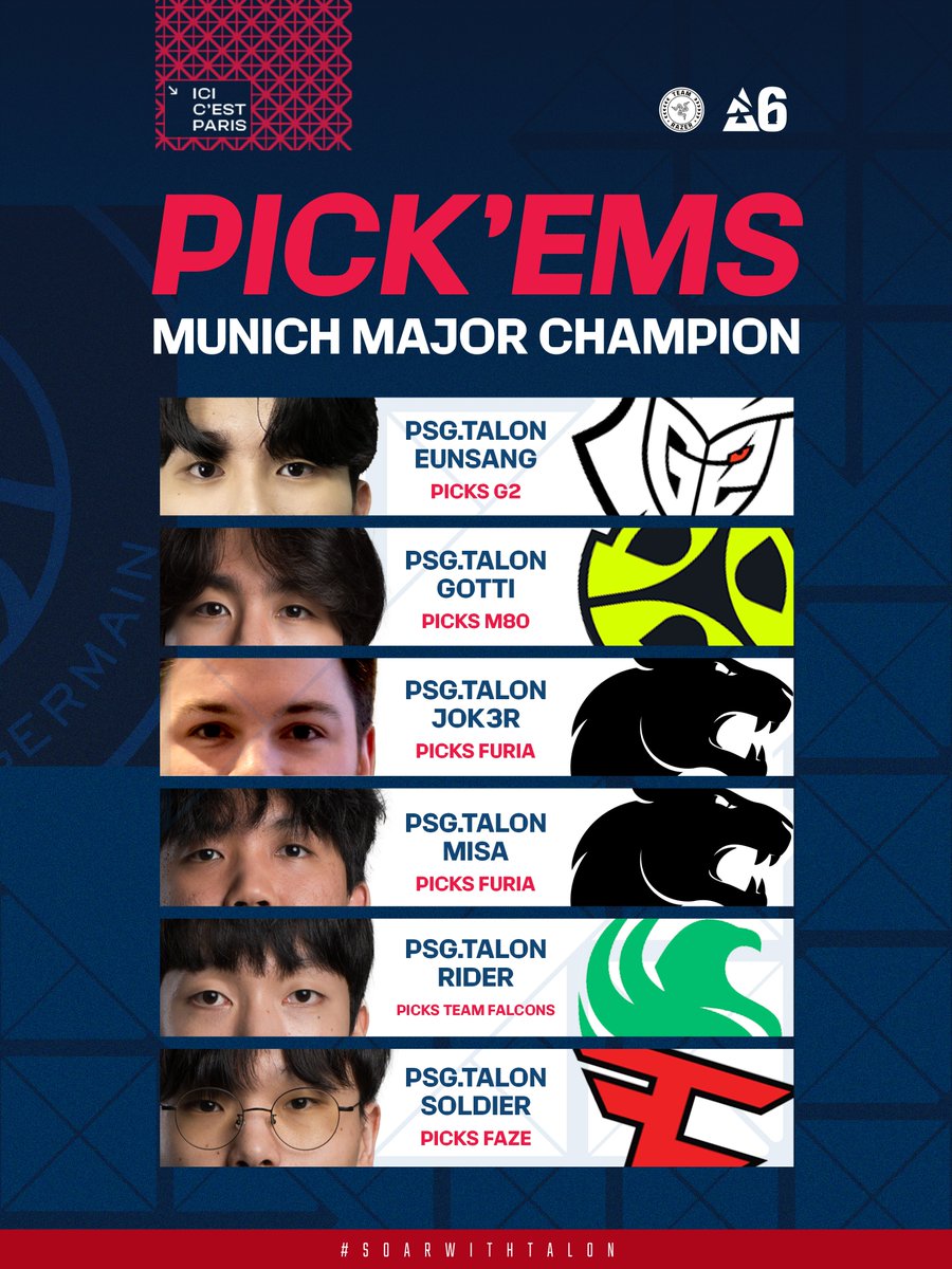 PSG TALON R6 tweet media