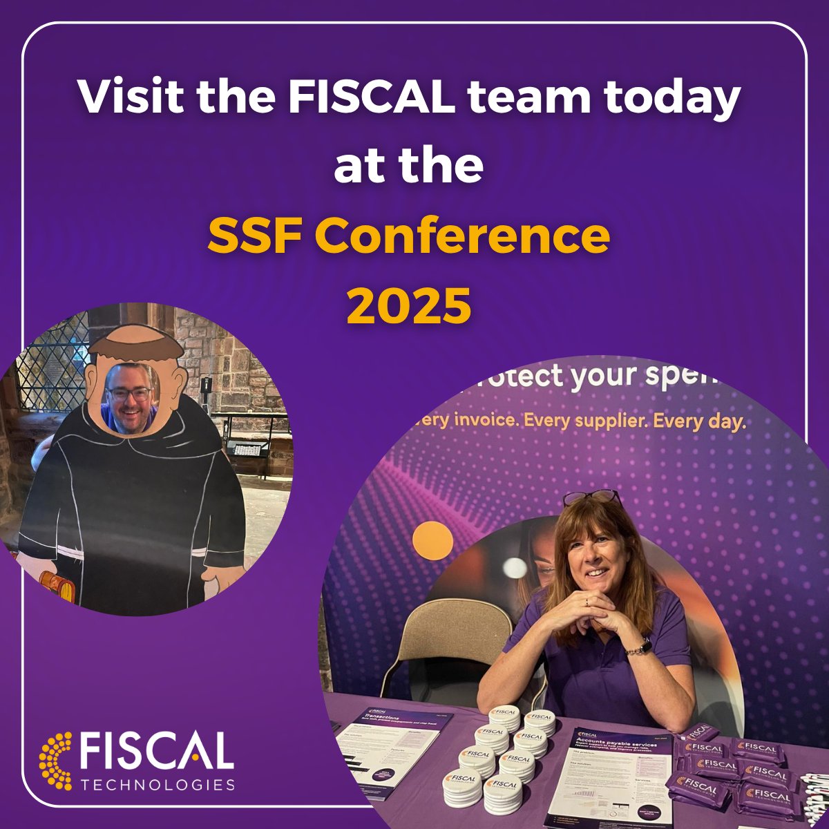 FISCALTec's tweet image. It&apos;s day 2 of the SSF Conference! 🎓

Stop at the FISCAL stand for a warm welcome, whitepapers, goodies and information on how you can gain stronger controls with our help.

#SSForumuk25 #AccountsPayable #SharedServices