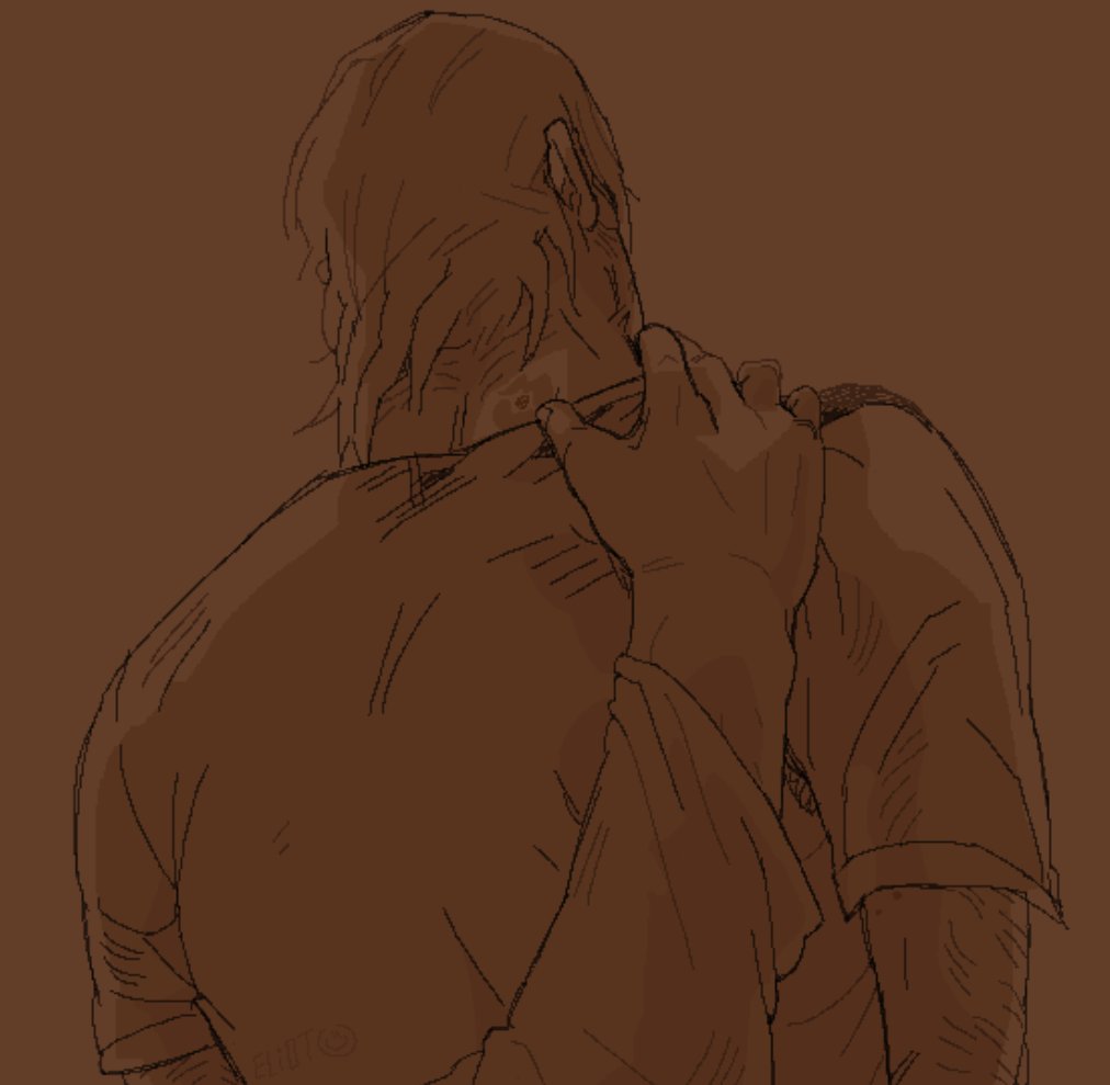 dog_byt3's tweet photo. going to spam a little sorry #twdg (the person kenny is holding in the third img is what i imagine child kenny to look like atleast in my headcanon https://t.co/mAQxO8XMWC