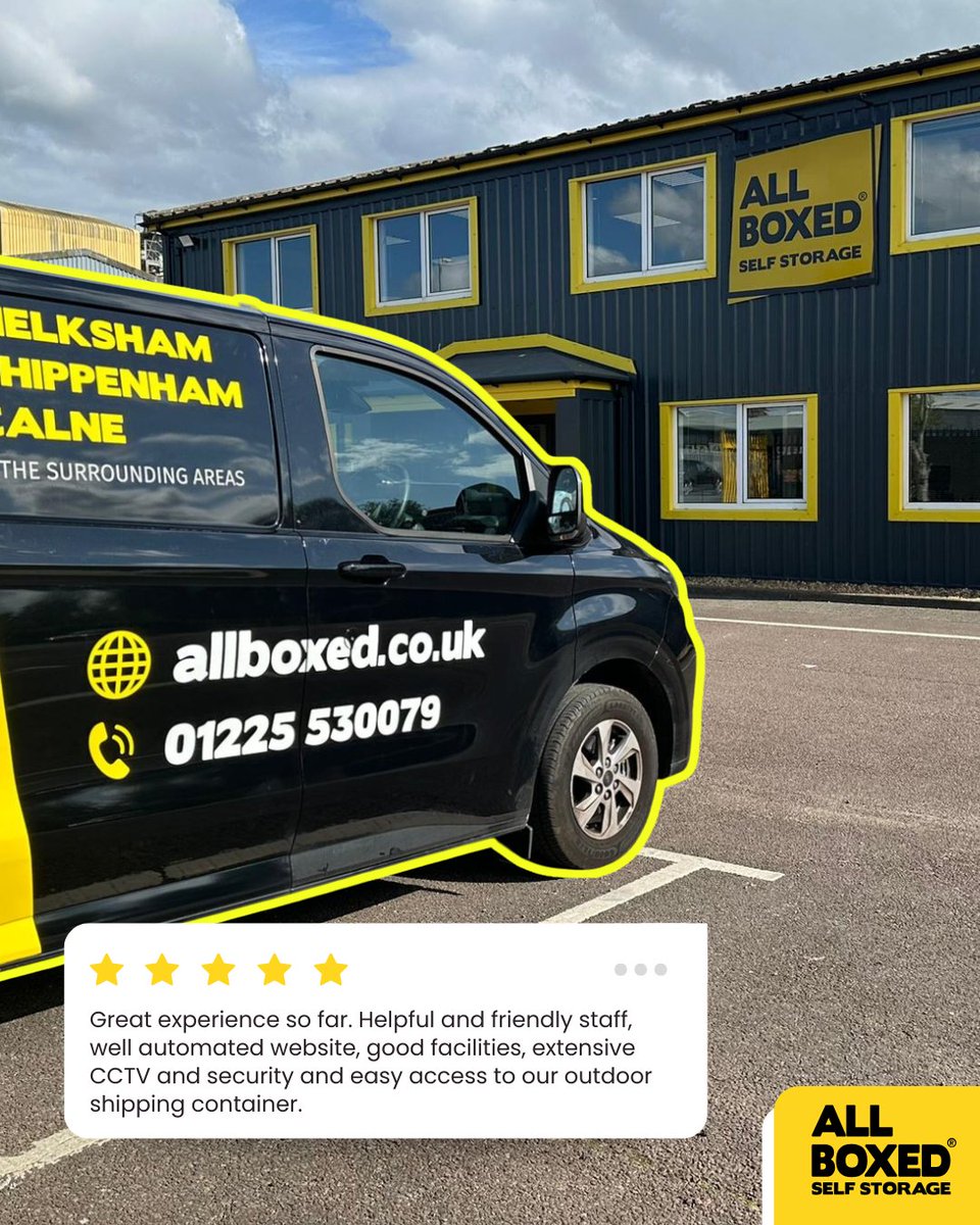 allboxed's tweet image. We love hearing from our customers! 🌟

From friendly, helpful staff to top-notch facilities and easy access, we’re thrilled our customers are enjoying their storage units.

Thank you for trusting us with your space! 🙌

 #storagesolution #storagespace #storageboxes #storage