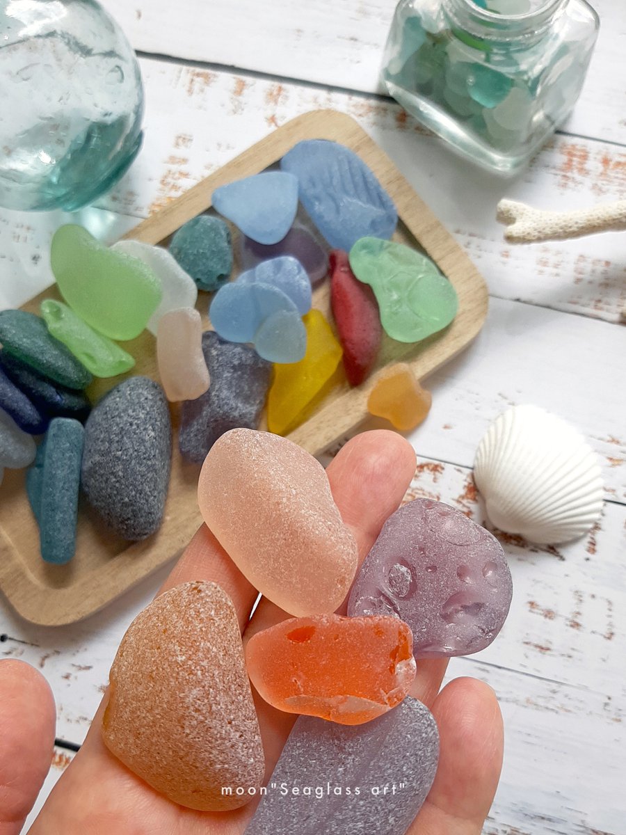 ムーン・シーグラスアート on X