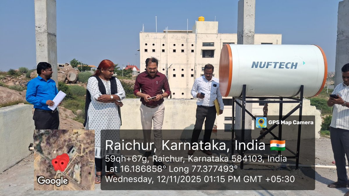 RaichurDDSWD's tweet photo. ಮಾನ್ಯ ವ್ಯವಸ್ಥಾಪಕ ನಿರ್ದೇಶಕರು ಕರ್ನಾಟಕ ಭೋವಿ ಅಭಿವೃದ್ಧಿ ನಿಗಮ ಹಾಗೂ ರಾಯಚೂರು ಜಿಲ್ಲಾ  ನೋಡಲ್ ಅಧಿಕಾರಿಗಳು ರವರು ಡಾ.ಬಿ
.ಆರ್ ಅಂಬೇಡ್ಕರ್ ಮೆಟ್ರಿಕ್ ನಂತರದ ವೃತ್ತಿಪರ ಬಾಲಕರ ವಸತಿ ನಿಲಯ ಬಿಜನಗೇರ ರಸ್ತೆ ರಾಯಚೂರು  ಇಲ್ಲಿಗೆ ಭೇಟಿ ನೀಡಿ ಪರಿಶೀಲನೆ ನಡೆಸಿ ವಿದ್ಯಾರ್ಥಿಗಳೊಂದಿಗೆ ಸಂವಾದ ನಡೆಸಿದರು.@SWDGoK @SWDCommissioner https://t.co/sbMScP6w0V