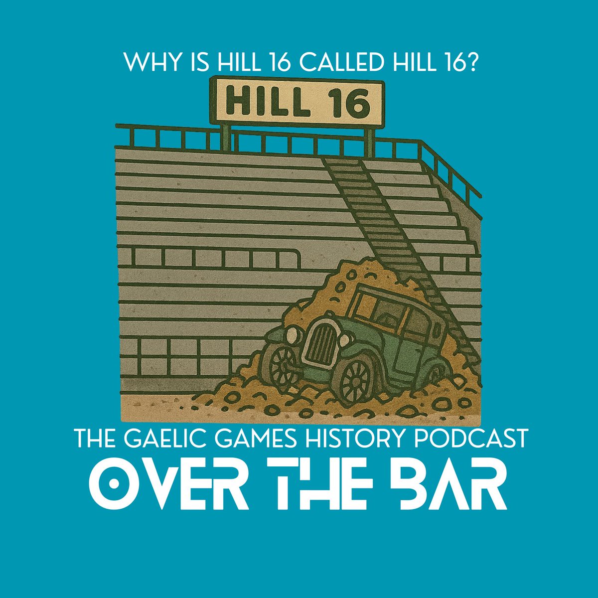 New <a href="/GAAOverTheBar/">Over The Bar - The Gaelic Games History Podcast</a> Podcast Alert! 📣📣
It's not built from the rubble of the GPO, and the O'Rahilly's car isn't buried there either. The real story of how Hill 16 got its name.
Listen: shows.acast.com/over-the-bar-t…
Apple: podcasts.apple.com/ie/podcast/ove…
Spotify: open.spotify.com/episode/68OPu1…