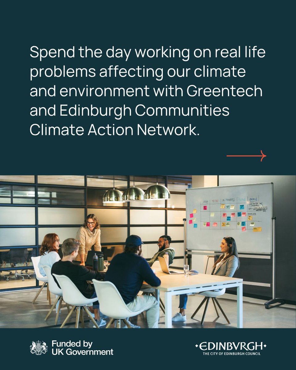 CodeBaseTech's tweet image. Want to use your skills to tackle real climate challenges? Join us on Mon, 24th Nov.

→ ECCAN presents real-world climate challenges → You work in teams to develop tech solutions → Facilitators support you throughout the day → Present your ideas

eventbrite.co.uk/e/greentech-bu…