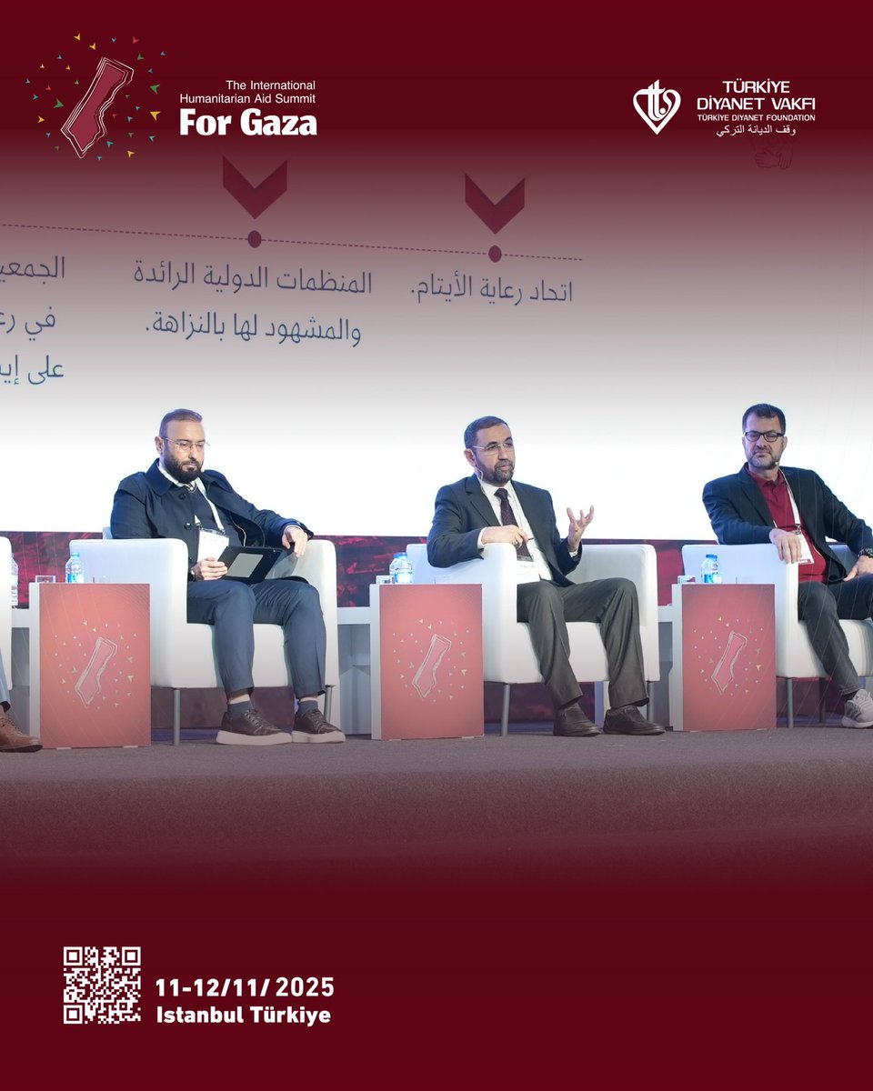 Day 2 of the International Humanitarian Aid Summit for Gaza Kicks Off in Istanbul

#Summit_for_Gaza #IHASFG #GazaCallsUs #Istanbul