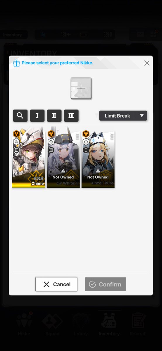 Who do I get from the selector ❓