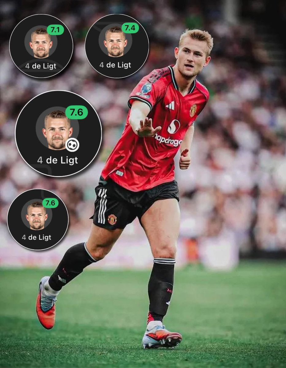 Good Morning FT

Matthijs De Ligt APPRECIATION POST 👏🏼👏🏼👏🏼

De Ligt performance since the beginning of the season isn't being talked enough.🤩🔥

He played every single minute in the Premier League this season.🔥💪🏼
A true Leader, a Warrior on the pitch.💪🏼

#MUFC  #DeLigt