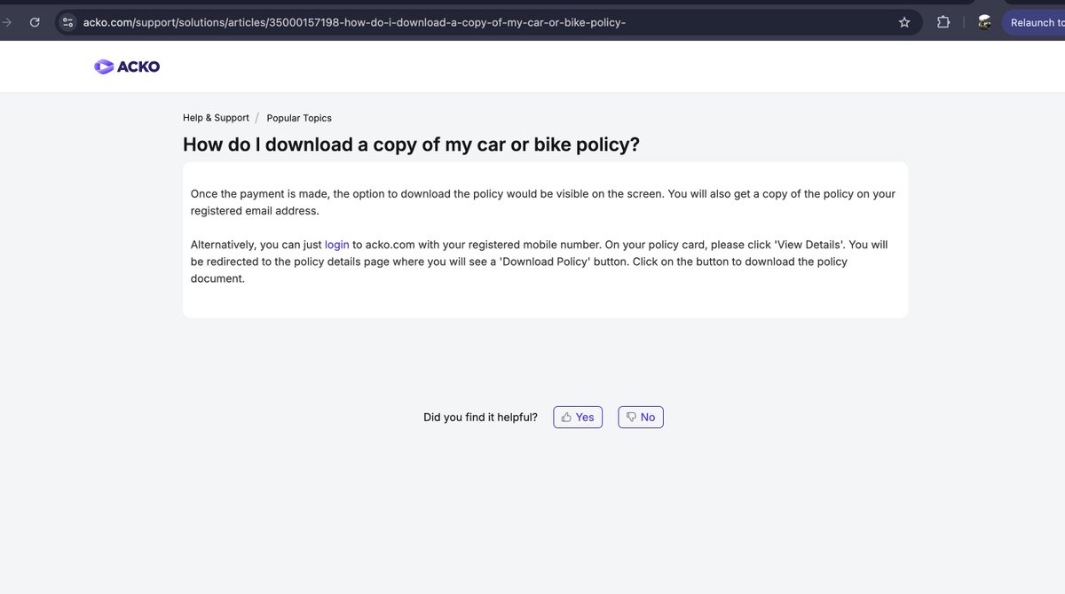 toms213's tweet photo. @ACKOSupport On your website help (post login) it says that you can download but doesnt let you https://t.co/FPwpjc56MU