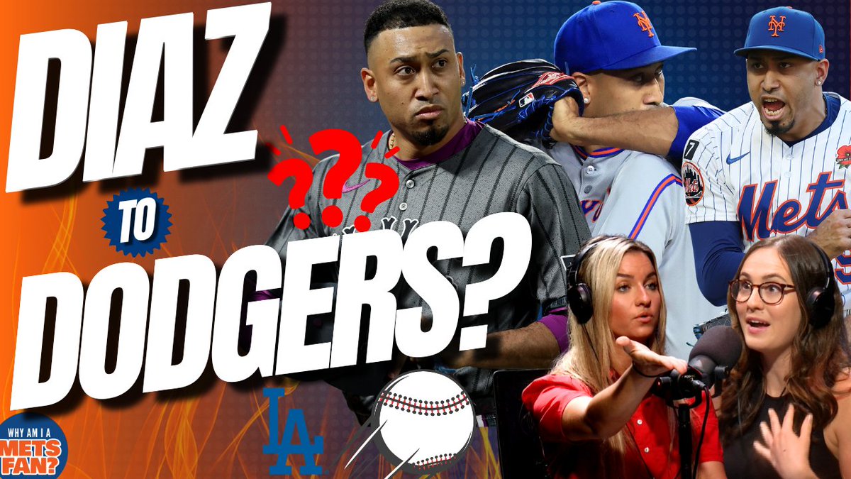 WhyMetsPod's tweet image. 🚨🚨NEW EPISODE OUT NOW🚨🚨

Are the Mets going to lose Edwin Diaz to the DODGERS? Jeff Passan thinks it&apos;s a possibility. Join us to discuss all things Diaz free agency! ⚾️

WATCH: youtube.com/watch?v=aotGqh…