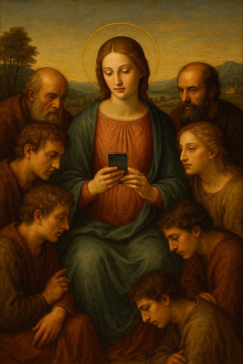 Digital Madonna

Artık bilgelik gökten inmiyor; elimizdeki ekrandan akıyor.