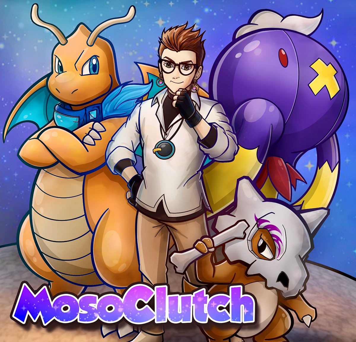 A beautiful piece done by the one and only Domz <a href="/pogodomz/">domz</a>. My Favorite Pokemon in Drifblim. And the logo of the 2 teams I play for, Cuubones and NEPLegends 🥰❤️