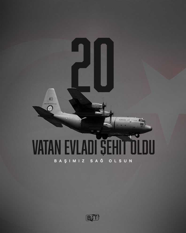 VATAN SİZE MİNNETTARDIR.

🇹🇷 Pilot Yarbay Gökhan KORKMAZ
🇹🇷 Hava Pilot Binbaşı Serdar USLU
🇹🇷 Hava Pilot Binbaşı Nihat İLGEN
🇹🇷 Hava Pilot Üsteğmen Cüneyt KANDEMİR
🇹🇷 Hava Uçak Bakım Üsteğmen Emre MERCAN
🇹🇷 Hava Uçak Bakım Astsubay Kıdemli Başçavuş Nuri ÖZCAN
🇹🇷 Hava Uçak Bakım