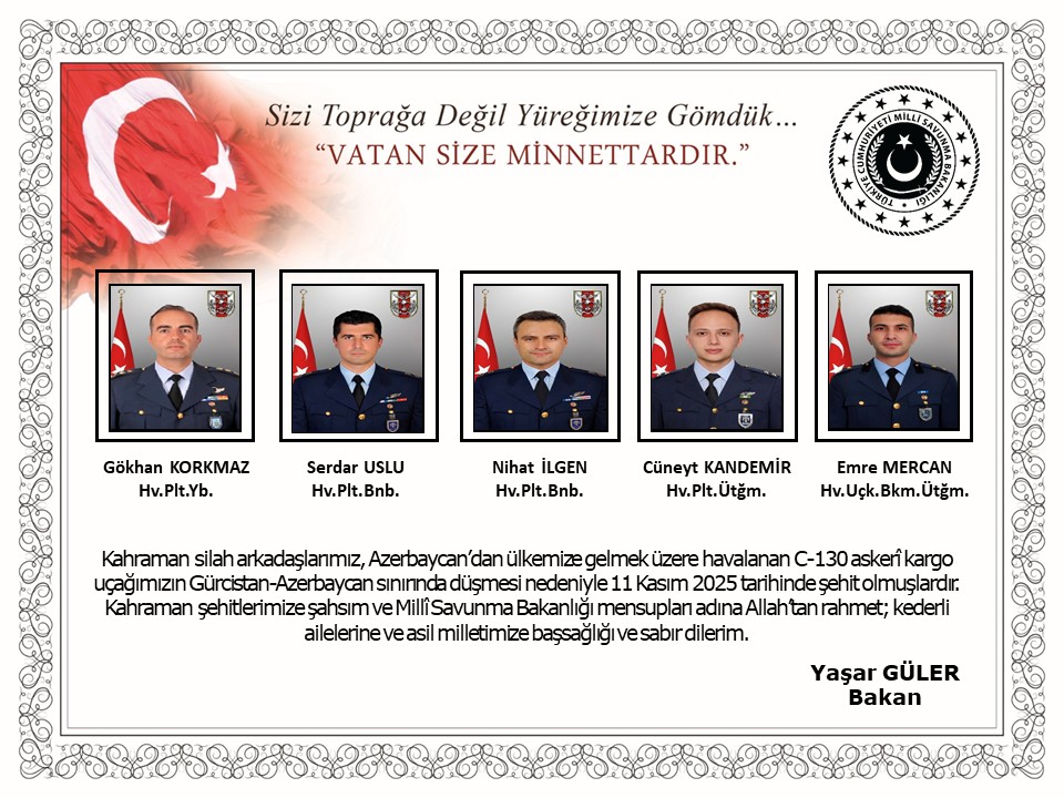 ofdemirkollu's tweet photo. Şehitlerimizin Ruuhları Şad Mekanları Cennet olsun İnşallah. Kederli ailelerine ve Yüce Türk Milletine başsağlığı diliyorum. Rabbim rahmetiyle muamele eylesin. https://t.co/RrUyoYEnqM