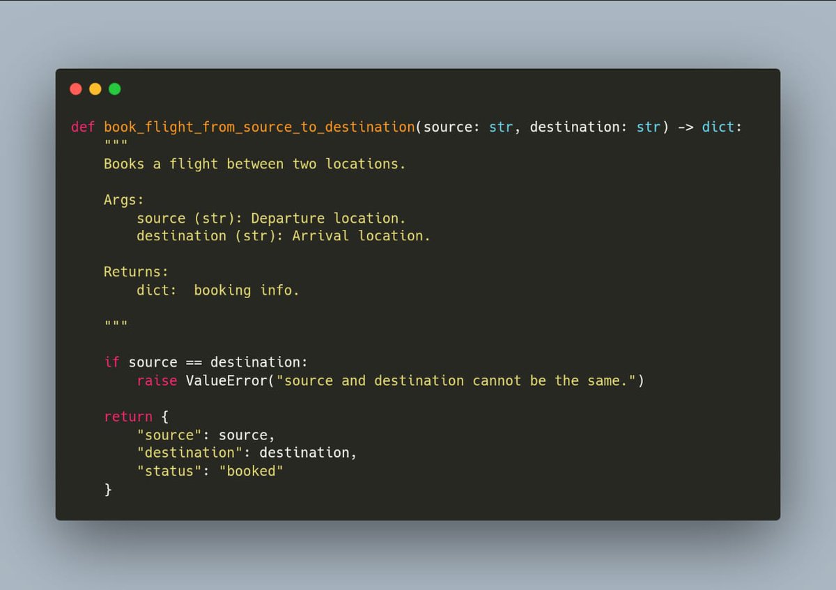 devloper_hs's tweet image. Stop over-specifying your tools when building agentic workflows!

Most tool-calling failures happen because the model gets lost in overly detailed parameter specs.

Do this instead:

&amp;gt; Define the task, not the internal API details.
&amp;gt; Keep instructions minimal and consistent with…