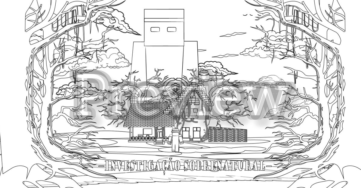 👁️ “Even in Minecraft some mysteries shouldn’t be explored.” 🕯️🏚️
Welcome to Investigação Sobrenatural where blocky worlds meet dark secrets.🌑
Who dares to enter the haunted house?

#MinecraftArt #SupernaturalVibes #DarkMinecraft #FanArt #HorrorArt #BlockyHorror #ArtOfMinecraft