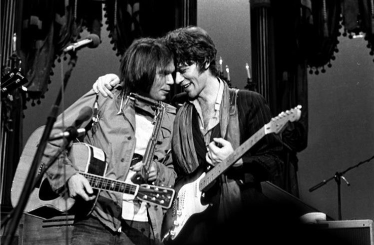 God bless Canada
*
Neil Young &amp; Robbie Robertson by Neil Preston