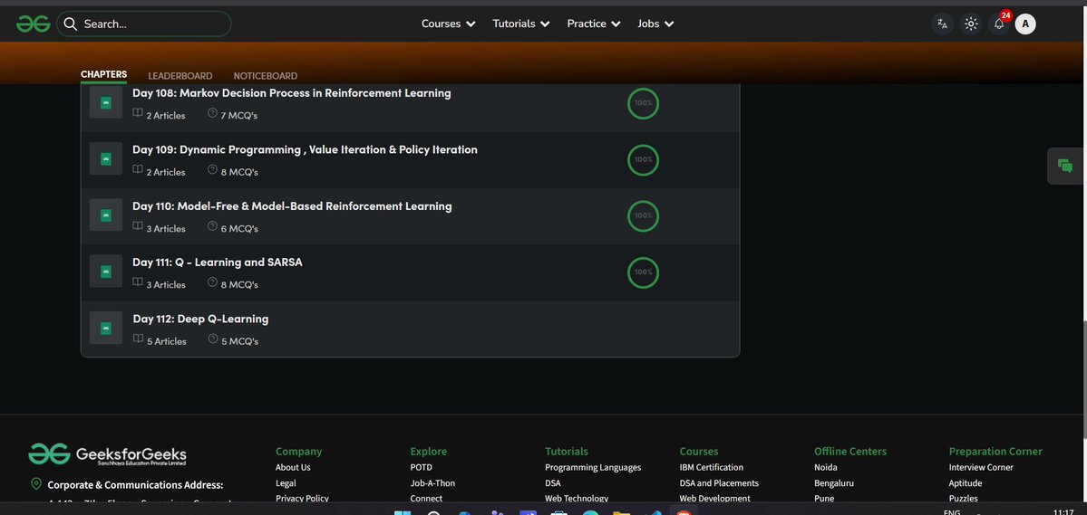 Ankit_Kumar1304's tweet image. 🔥 Day 111: Skill ignition in full swing.   Kicked off my learning sprint with GeeksforGeeks bringing ML to ambition 📷 📷geeksforgeeks.org/batch/ds-16?ta…
@geeksforgeeks

#skillupwithgfg #nationskillup #CodeWithPurpose #TechForChange