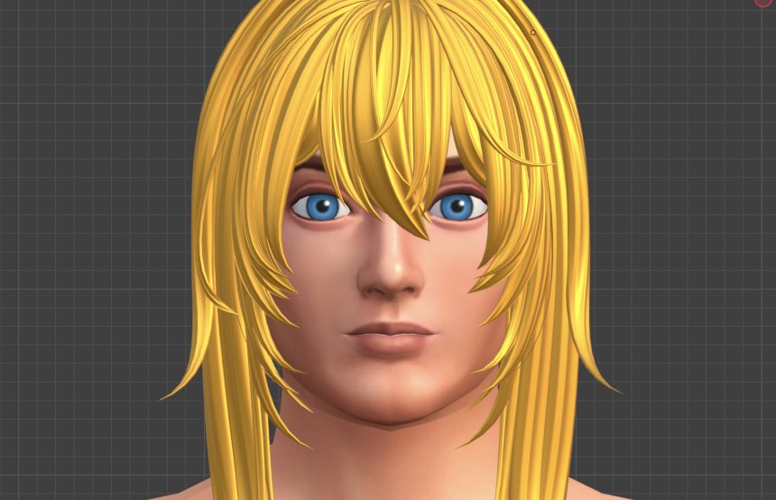 髪型制作中です🫶

配布している髪型のリメイクとなります