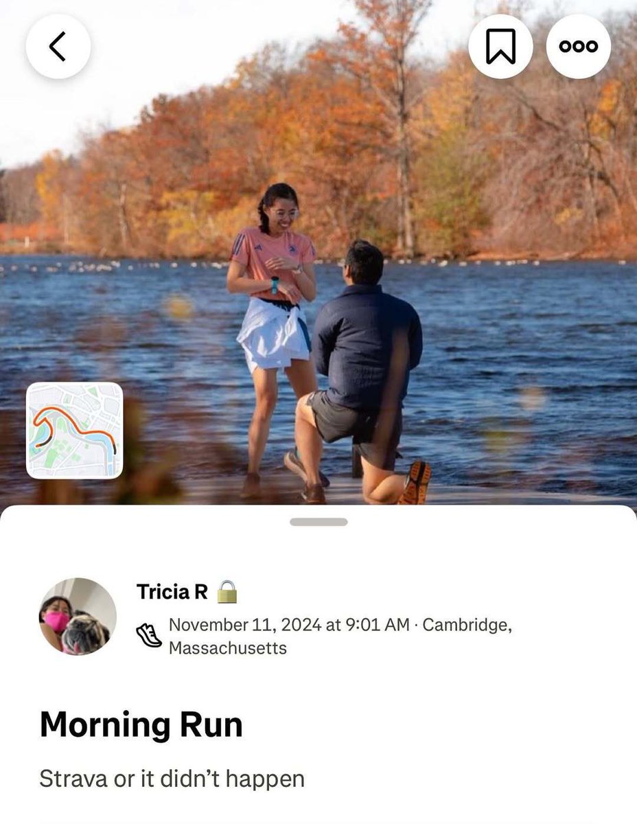 DOC. TRICIA IS ENGAGED! 🥺💍

Ibinahagi ng anak ni Naga City Mayor Leni Robredo na si Tricia ang ilang kuha mula sa kanyang engagement.

"My morning run was cut short a year ago today. Unli miles were promised to make up for it. 🤝🏼," saad sa kaniyang post.

📸: