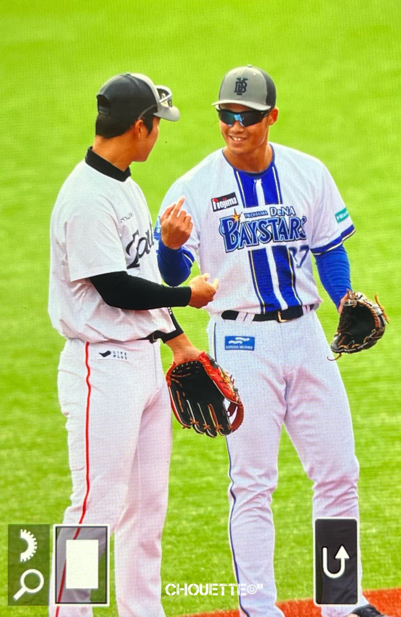 친구가 생겼어👍🏻

  #한화이글스 
  #横浜DeNAベイスターズ