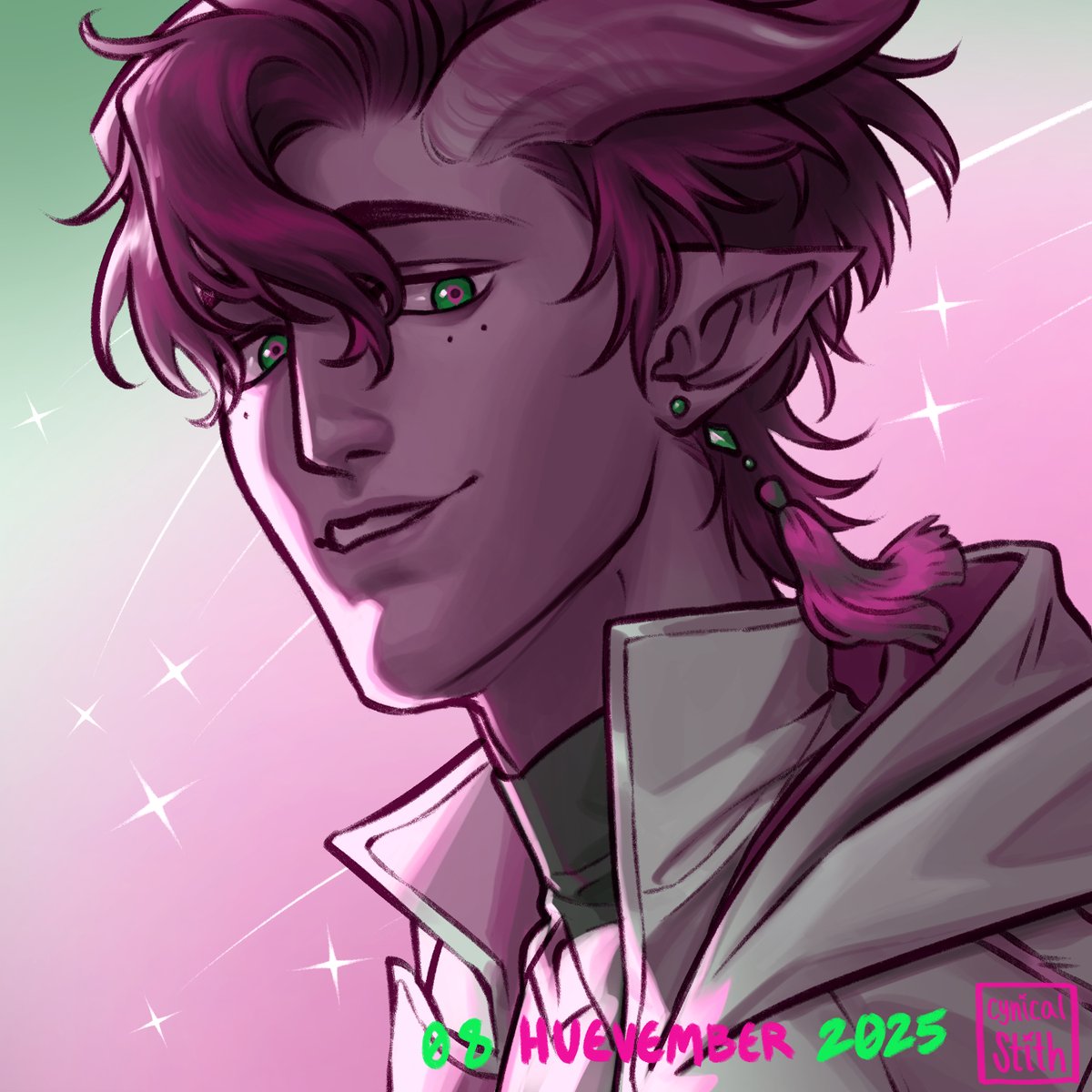 xStitched_Up's tweet photo. Huevember day 8! One of my tieflings~ ^^

#DnDcharacter #huevember2025 https://t.co/039CVgXoDP