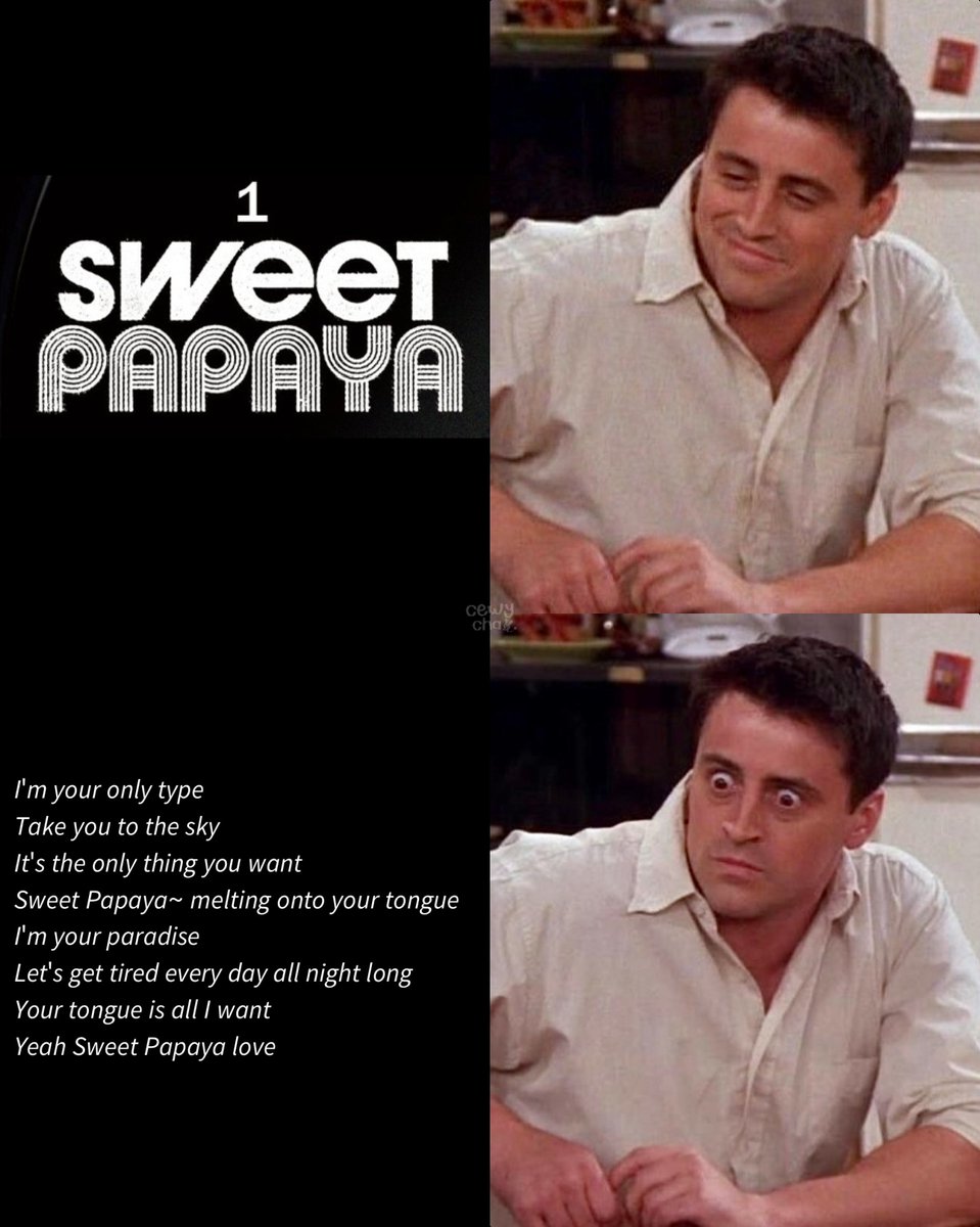 cewycha's tweet photo. When I see the song title

and,,

When I see the lyrics https://t.co/dtLVEejBtB