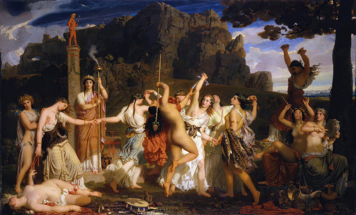 The Dance of the Bacchantes
By Charles Gleyre