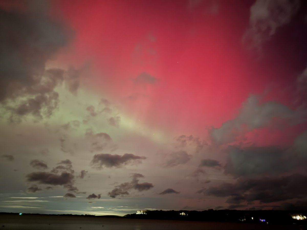 northern lights in NY 0_o